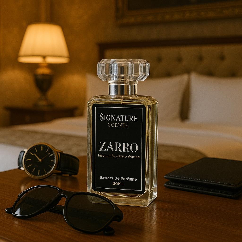 Zarro "Energetic. Bold. Timeless."
