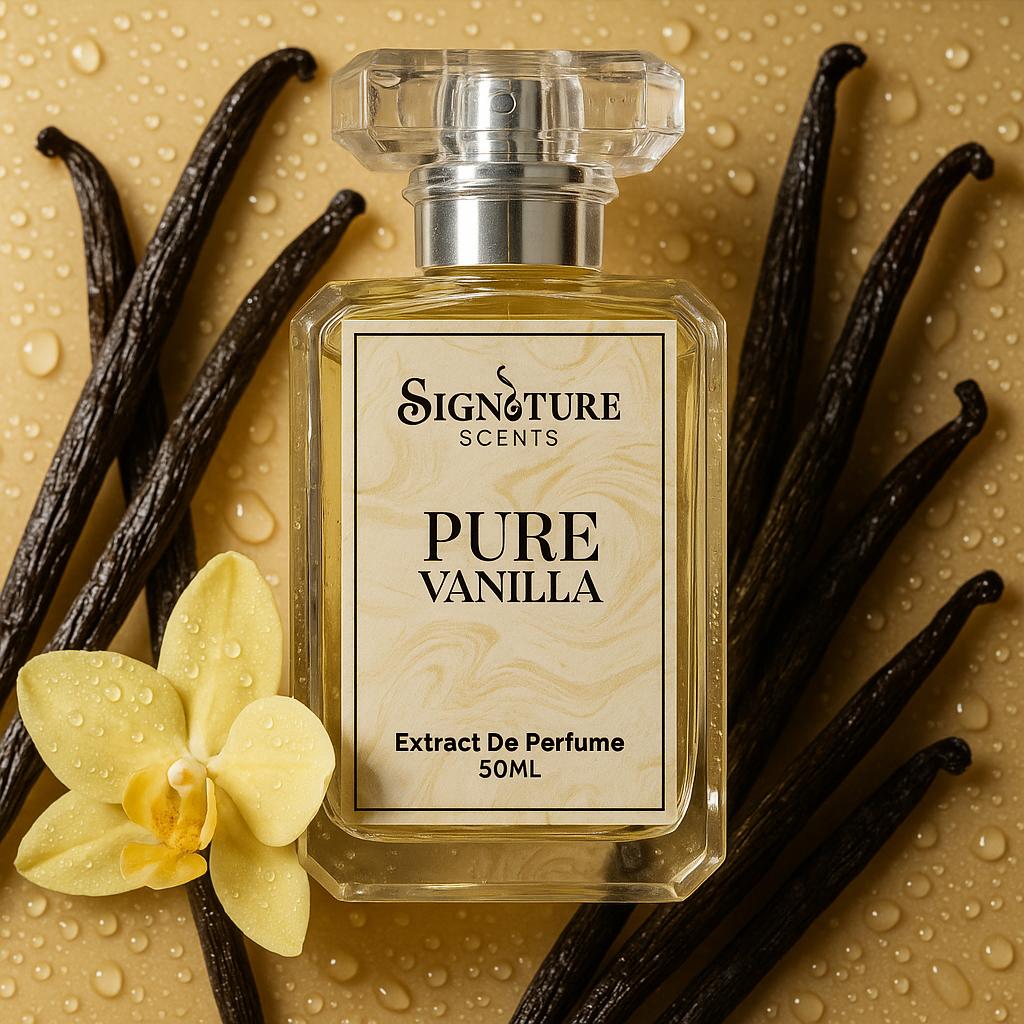 Pure Vanilla Soft. Sweet. Irresistible.