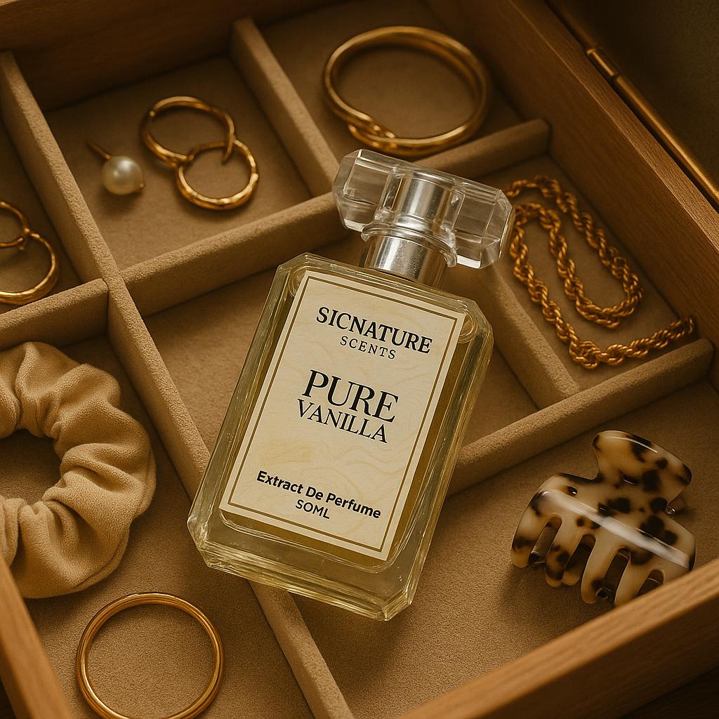 Pure Vanilla  Soft. Sweet. Irresistible.